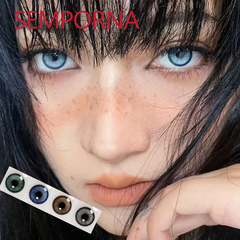 Lentes de Contacto Efecto Real - Azul Semporna - comprar online