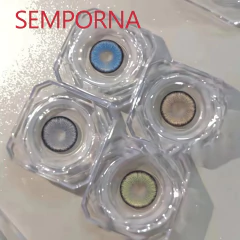 Lentes de Contacto Efecto Real - Azul Semporna en internet