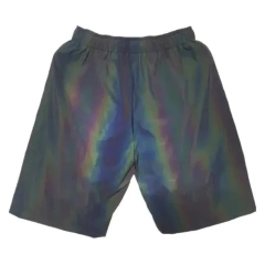 Bermuda Shorts Reflectivo Holografico Rainbow Importado - comprar online