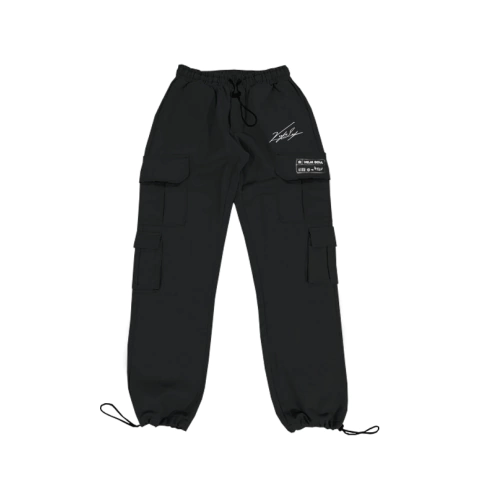 Pantalon Cargo Black Signature
