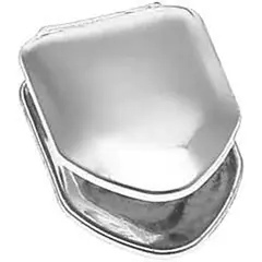 Parrilla para Diente Solo Grillz Clasico Individual Plateado - comprar online