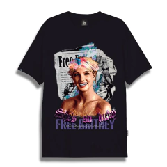 Remera Hype Free Britney - Negra