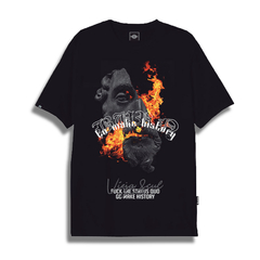 Remera Hype Burning - Negra