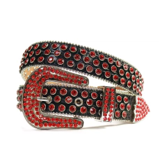 Cinto Cinturon Cowboy Bb SSimons Belt Hebilla Strass Trap Modelo 2 - comprar online