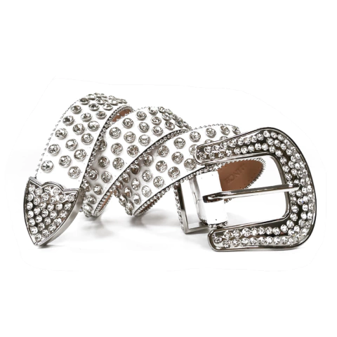 Cinto Cinturon Cowboy Bb Simons Belt Hebilla Strass Trap Modelo 37