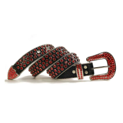 Cinto Cinturon Cowboy Bb SSimons Belt Hebilla Strass Trap Modelo 2 en internet
