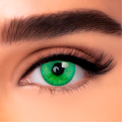 Lentes de contacto Efecto Real Verde y Verde CL369