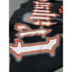 Remera Trapstar 2.0 Negro/Naranja - KITCH TECH