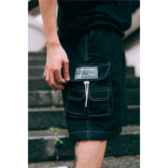 Bermuda Short LifeStyle Black - KITCH TECH