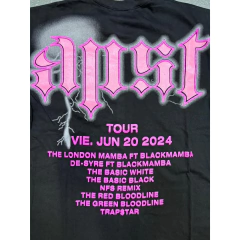 Remera Trapstar 2.0 Negro/Rosa en internet