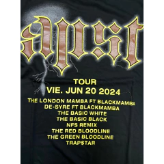 Remera Trapstar 2.0 Negro/Rosa - (copia) on internet