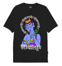 BLESSINGS REMERA HYPE TALLE ESPECIAL NEGRO