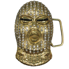 Hebilla Para Cinturon Buckle belt "Ski Mask" Mod. 2