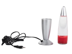 Imagen de Lampara De Lava Liquido C/movimiento Rojo Decoracion Velador