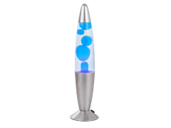 Lampara De Lava Liquido C/Movimiento Azul Decoracion Velador en internet