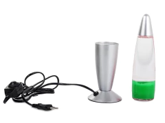 Lampara De Lava Liquido Con Movimiento Verde Decoracion