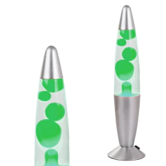 Lampara De Lava Liquido Con Movimiento Verde Decoracion - comprar online