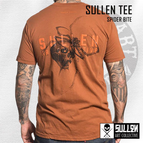 Remera Sullen Spider Bite Original Importada