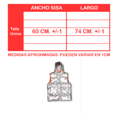 Imagen de Chaleco Corean Plateado