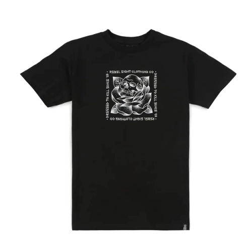 Remera Rebel Eight 8 Stigma Black