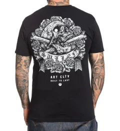 Remera Sullen Stipple Skull Original Importada - comprar online