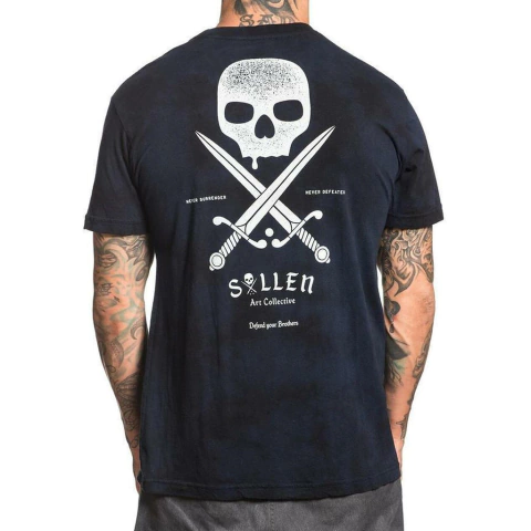 Remera Sullen Art Swords Badge S Original Importadas