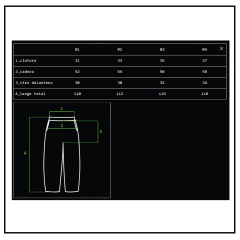 Pantalon Code Cargo - tienda online