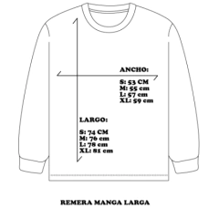 Remera manga larga Allergic en internet