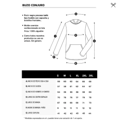 Buzo Hoodie Conjuro - Melange - tienda online