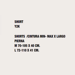 Short Fire Neon - Y2K - comprar online