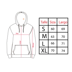 Buzo Hoodie Take Your Time Blanco Rosa - KITCH TECH