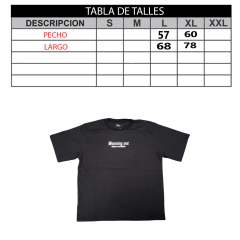 Remera Ghetto Cloths - Burning Out (negra) en internet