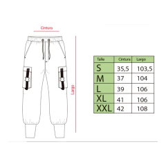 Pantalon Black Signature Cargo Gabardina Pesada - comprar online