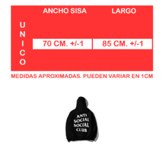 Imagen de Buzo Anti Social Total Negro