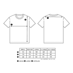 Remera Batik Unisex TEOD - El Ritual (azul) - comprar online