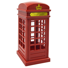 Velador Cabina Telefonica Londres + 3 Pilas Aa Recargables