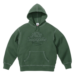 SUPREME TIMBERLAND HOOODED SWEATSHIRT DARK GREEN (SS23) - 400U$D