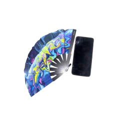 Mini Abanico Uroboros Silver Peque - comprar online