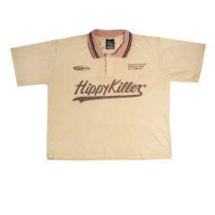 Chomba Remera Boxy Fit Beige Crema
