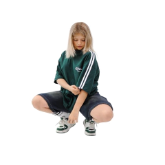 Reme [boxy] Aditrash Verde BOXY FIT en internet