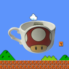 Taza Ceramica Toad Rojo Super Mario - buy online