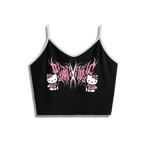 Remera Top Hello KItty