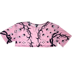 Remera Crop Top "Tribal"