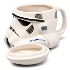 Taza Ceramica C/ Tapa Stormtrooper Star Wars on internet