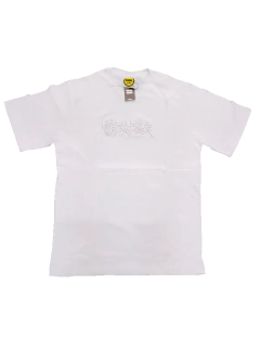 Remera Japon Letter Blanca