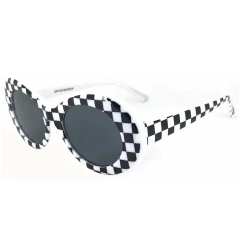 Anteojo Carrera Kurt Cobain Racing Cuadriculado Streamer Ska Carre
