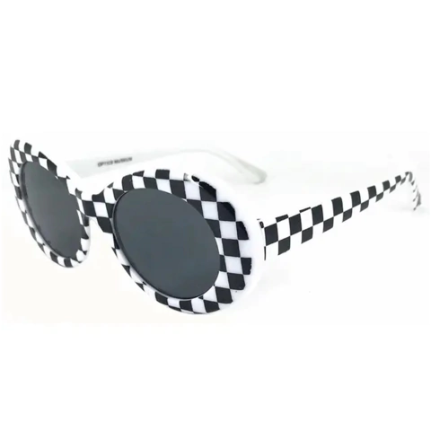 Anteojo Carrera Kurt Cobain Racing Cuadriculado Streamer Ska Carre
