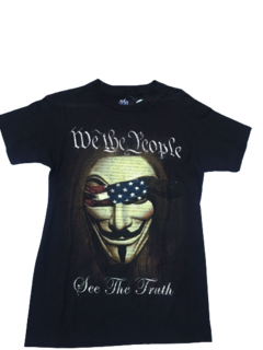 Remera V de Vendetta modelo 2
