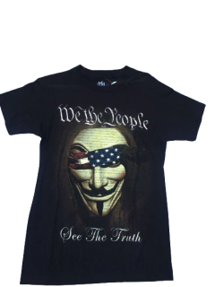 Remera V de Vendetta modelo 2