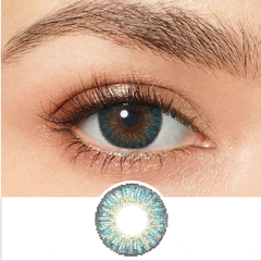 Lentes de contacto Efecto Real Celeste CL321 - tienda online